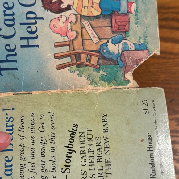 LOT Meet the Care Bears Help Out Help Chase Colds Birthday Bears Book of Poems - Picture 7 of 16
